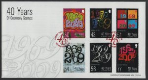 Guernsey 2009 FDC Sc 1051-1056 Postal Independence 40th ann