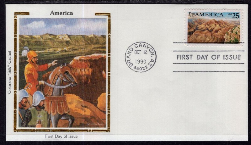 US 2512 Grand Canyon Colorano U/A FDC