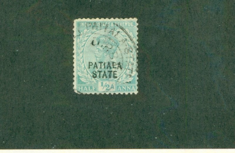 NABHA  INDIAN STATE 100 USED BIN $1.00