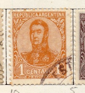 Argentine Republic 1908-10 Early Issue Fine Used 1c. 087369