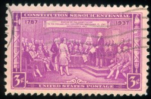 US Scott 798 Used NH 