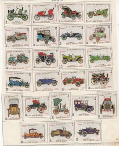 UMM AL QIWAIN  CARS SET OF 48 MINT HINGED