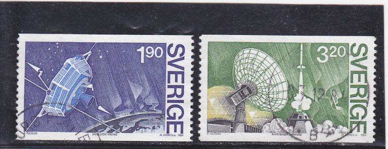 Sweden  Scott#  1514-5  Used