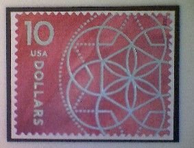 United States, Scott #5755, used(o), 2023, Floral Geometry, $10