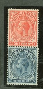 Falkland Islands #42/44  Single