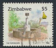 Zimbabwe  SG 902  SC# 734 Used The Toposcope   see detail and scan