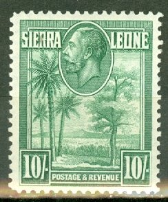 IN: Sierra Leone 151 mint CV $90