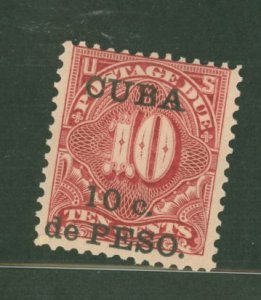 Cuba #J4 Unused Single