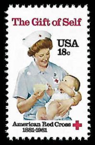 PCBstamps   US #1910 18c American Red Cross, MNH, (33)