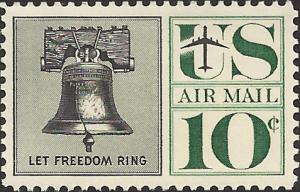 # C57 MINT NEVER HINGED LIBERTY BELL