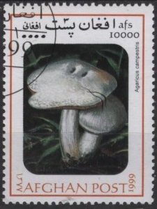 Afghanistan unofficial (used cto, nh) 10,000af field mushroom (1999)