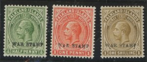 Falkland Islands #MR1-MR3 Mint (NH) Single (Complete Set)