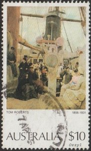 Australia #579 1977 $10 Tom Robert's Painting-Coming South MINT-XF-NH-OG. 