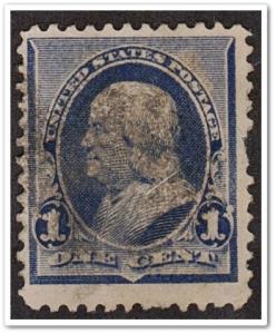 SC#219 1¢ Franklin (1890) Used