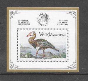 BIRDS - VENDA #163a  MNH