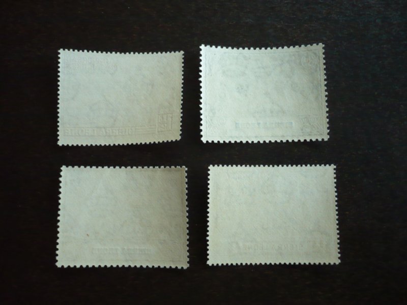 Stamps - Sierra Leone - Scott# 190-193 - Mint Never Hinged Set of 4 Stamps