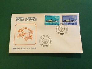 Cyprus First Day Cover Union Postal  1975 Stamp Cover R43104