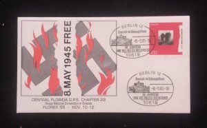 O) 1995 GERMANY, EUROPA, END OF WORLD WAR II, FDC XF
