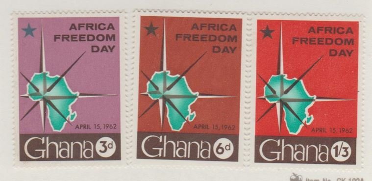 Ghana Scott #112-113-114 Stamp - Mint NH Set