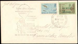 1970 ARGENTINA ANTARCTIC METEOROLOGY CACHETS