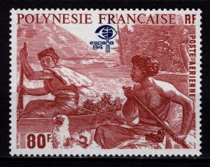 French Polynesia 1984 Airmail, Espana 84 Int. Stamp Exhibition, 80f [Mint]