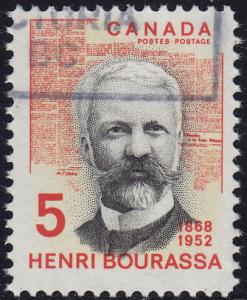 Canada - 1968 - Scott #485 - used - Henri Bourassa