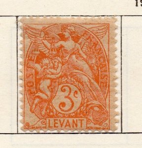 Levant 1902-05 Early Issue Fine Mint Hinged 3c. NW-256029