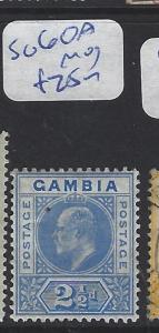 GAMBIA (P0106B)   KE   2 1/2D  SG 60A   MOG 