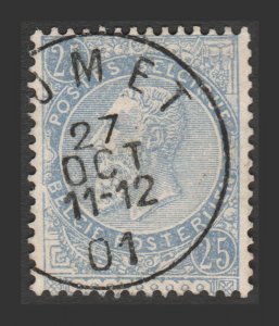 BELGIUM STAMP 1893 - 1900. SCOTT # 68. USED. # 1