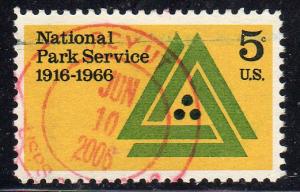 United States 1314 - Used - National Park Service (3)