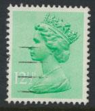 GB Machin 12½p  SG X898  Scott MH80 Used  please read details