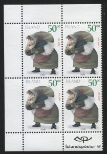 Iceland 925 MNH Block of Four