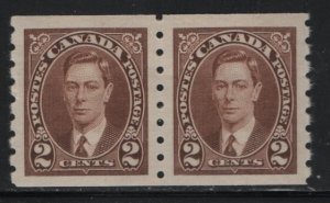 CANADA, 239 MINT HINGED PAIR