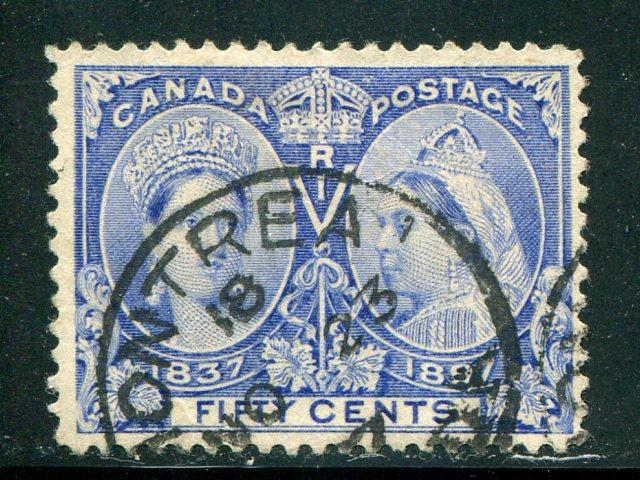 Canada #60  Used  F-VF  nice CDS