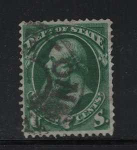 O61 VF used neat cancel with  nice color cv $ 65 ! see pic !