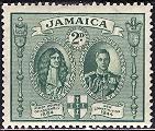 Jamaica; 1945: Scott # 130: MH Single Stamp