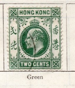 Hong Kong 1900-03 Early Issue Fine Used 2c. 258118