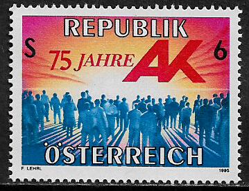 Austria #1669 MNH Stamp - Workers