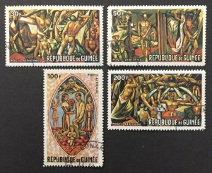 Guinea 1967 #C96-9, U.N. Paintings, Used/cto, See note