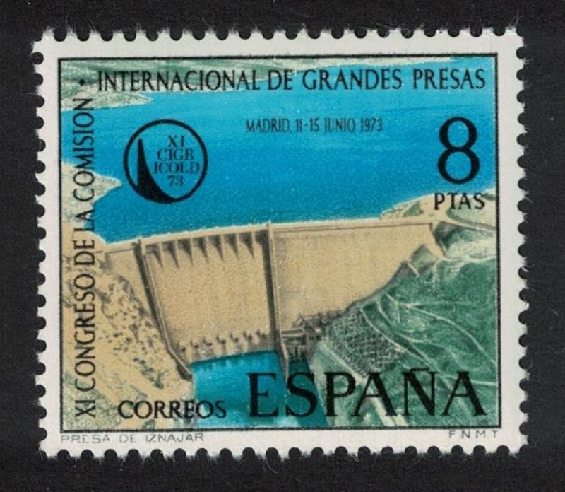 Spain High Dams Commission Madrid 1973 MNH SG#2186