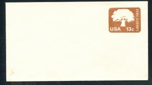 US Scott's # U576 13 Cent Liberty Tree - Envelope - Unused