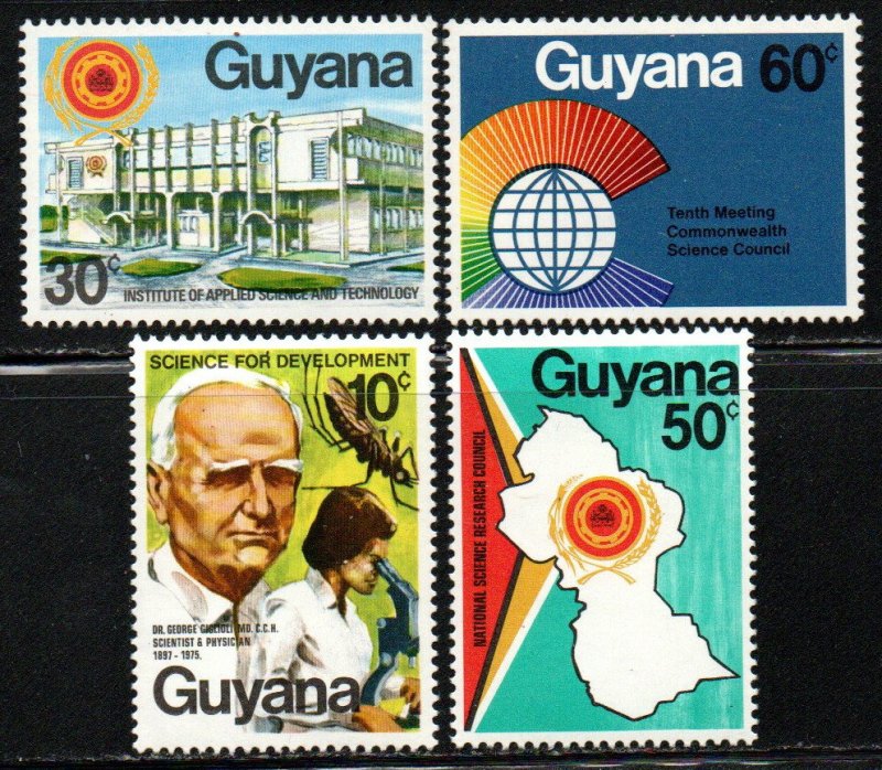 Guyana Sc #275-278 MNH