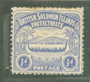 Solomon Islands (British Solomon Islands) #1  Single