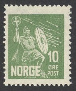 Norway Sc# 150 MH 1930 10o King Olaf Haraldsson
