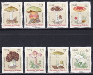 GDR, Mushrooms MNH / 1974