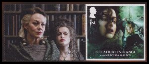 GB LS157b Harry Potter Bellatrix Lestrange & Narcissa Malfoy 1st single MNH 2023