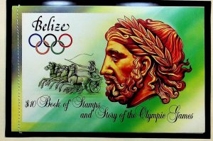 BELIZE Sc 725a NH BOOKLET OF 1984 - OLYMPICS - (AA23)