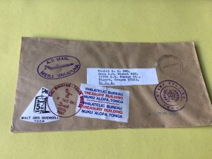 Nuku Alofa Tonga Local post  Stamps Cover Ref 53804