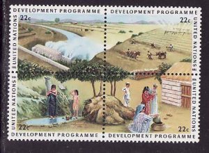 United Nations New York-Sc#472a- id8-unused NH set-Water Resources-1986-