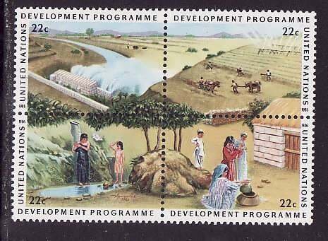 United Nations New York-Sc#472a- id8-unused NH set-Water Resources-1986-